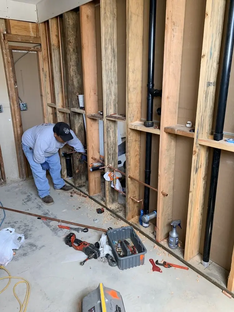 Commercial rough-in plumbing for Gas Line Repair in West Portal
